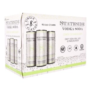 Stateside Vodka Soda Party Pack - 8 Pack