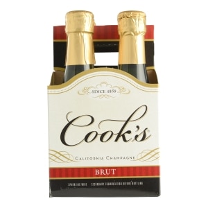 Cook's California Champagne Brut White Sparkling Wine - 750ml Bottle
