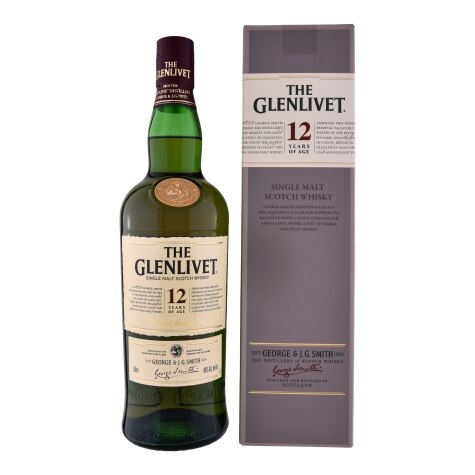 12 Year Old Single Malt Scotch Whisky - The Glenlivet
