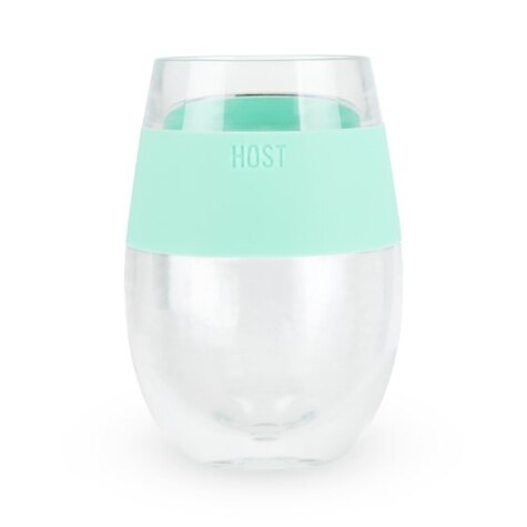 Wine Freeze Cooling Cups In Mint Set Of 2 - Rollers Wine & Spirits, Hilton  Head Island, SC