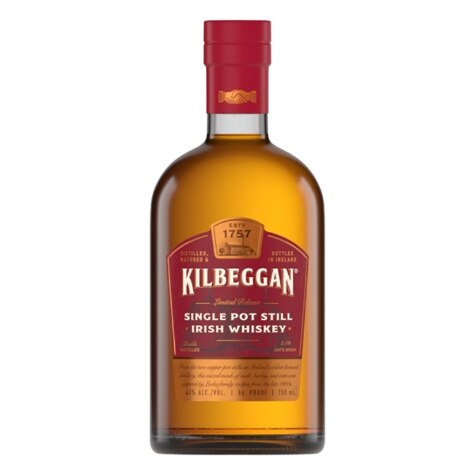 Kilbeggan Single Pot Still Irish Whiskey