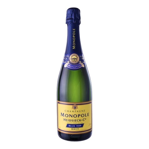 Top Champagne Monopole and Brut Company Heidsieck Blue