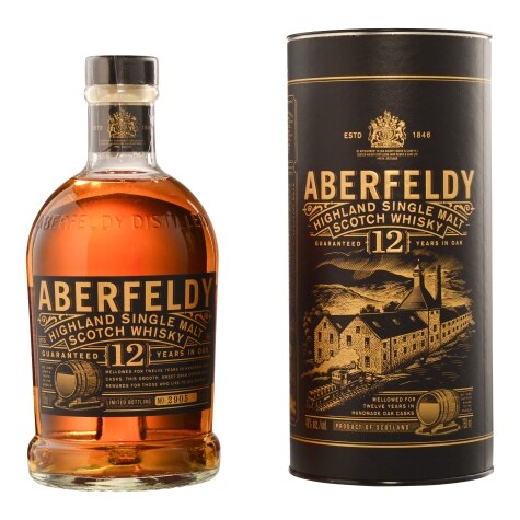 Highland Malt Old Single Scotch Year 12 Aberfeldy