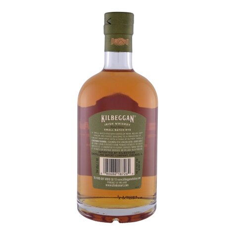 Kilbeggan Rye Batch Small Whiskey Irish