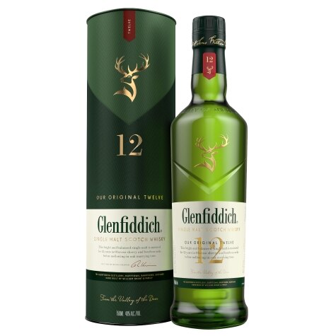 Promo Glenfiddich single malt scotch whisky triple oak 12 ans d
